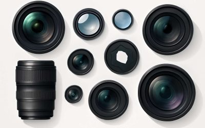 Vibrant Camera Lenses Vector: A Visual Guide to Perfect Photography Accessories