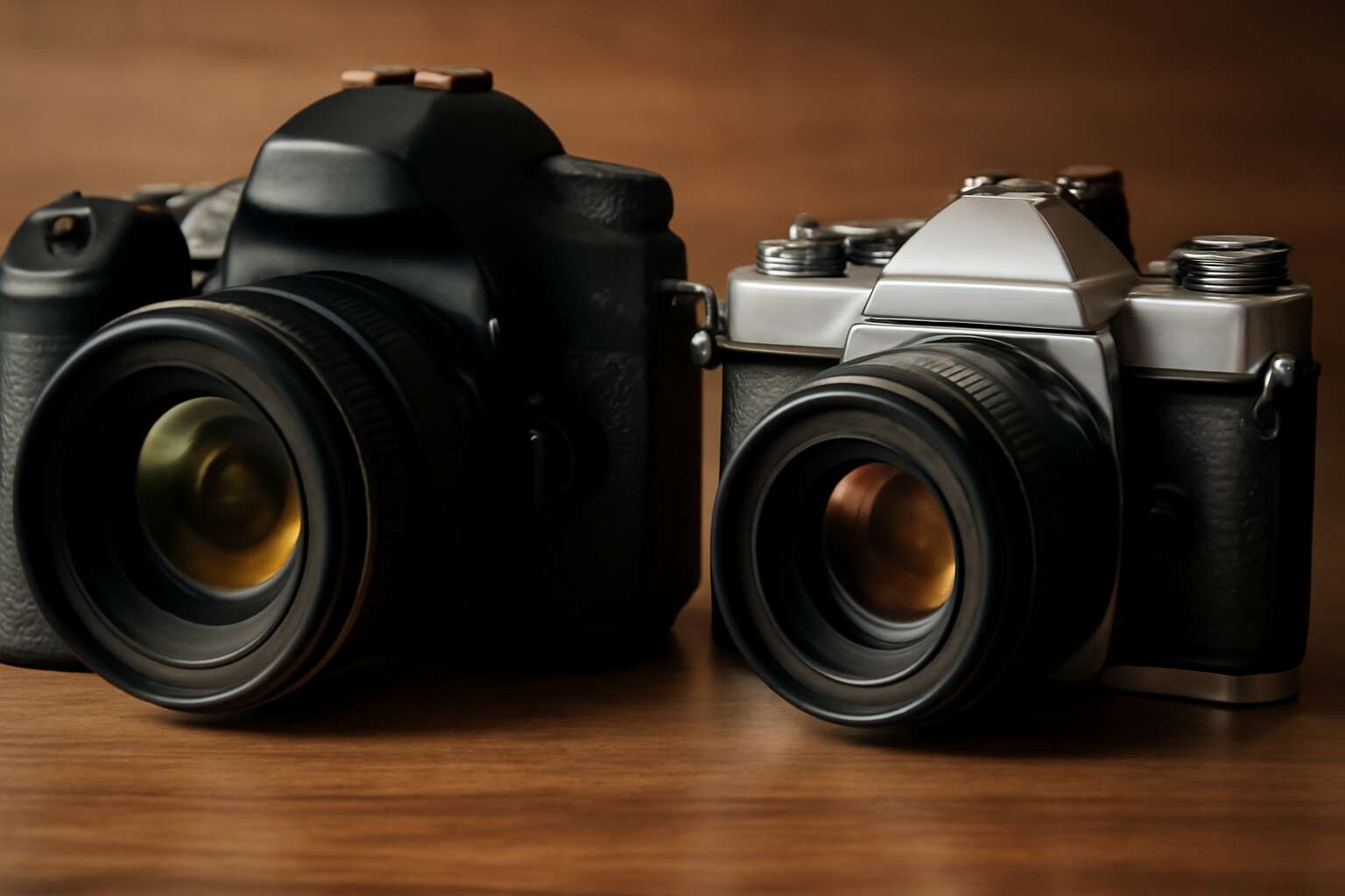 dslr camera vs slr