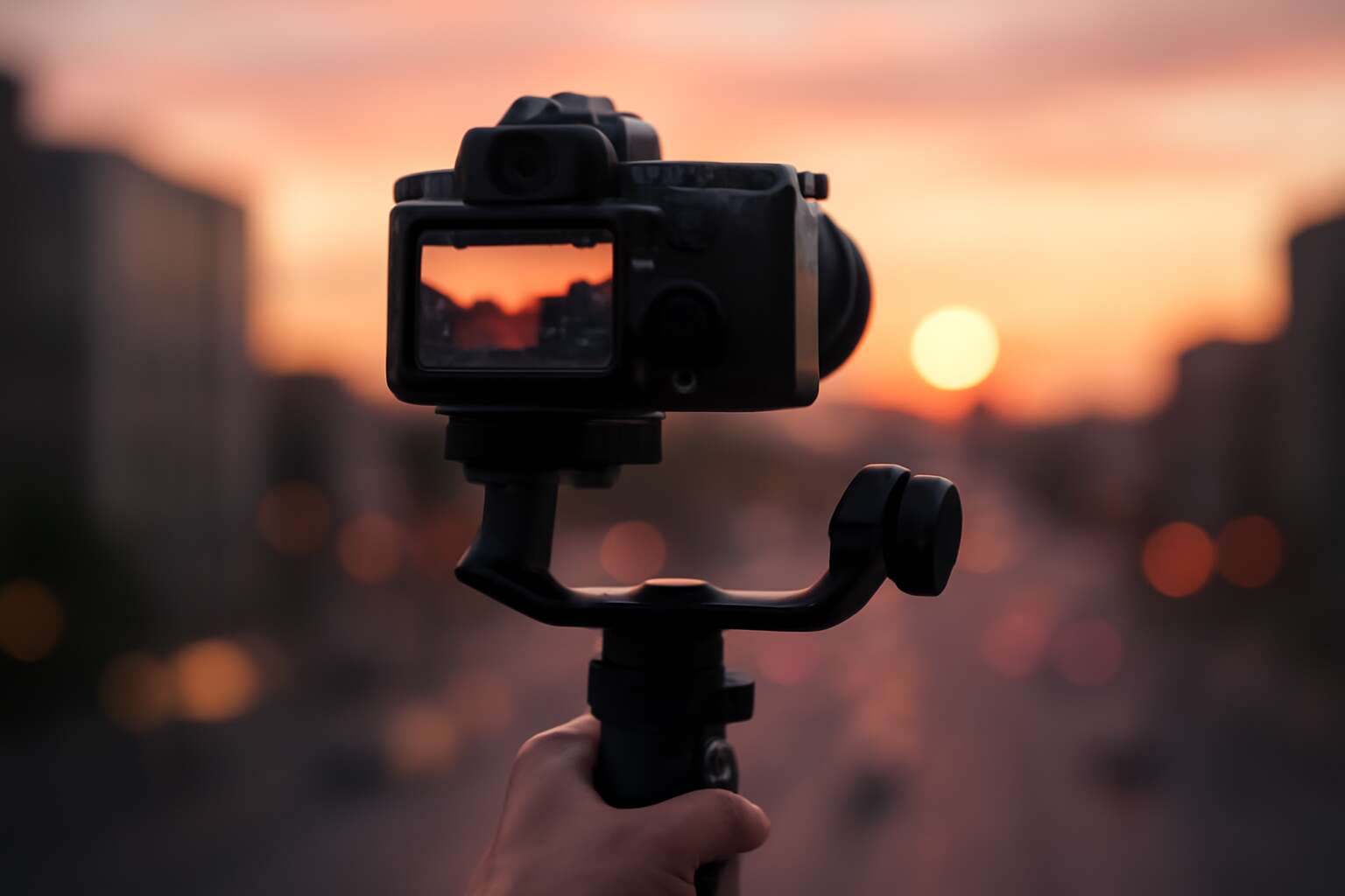 dslr camera gimbal stabilizer