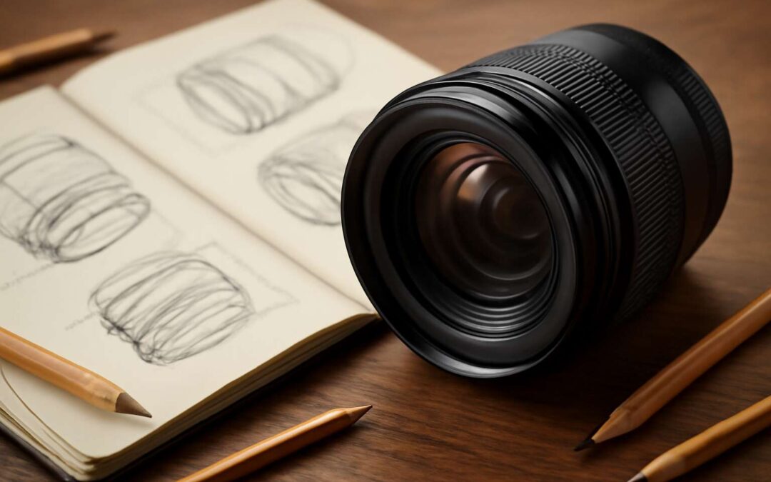 Discover camera lenses drawing: unleash creativity with artful optics and style