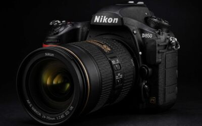 dslr camera nikon d850 captures images at 45.7 megapixels.